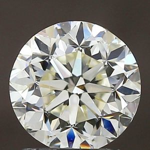 IGI Certified Round Brilliant 2.01ct K SI1 GD EX VG None Natural Mined Diamond